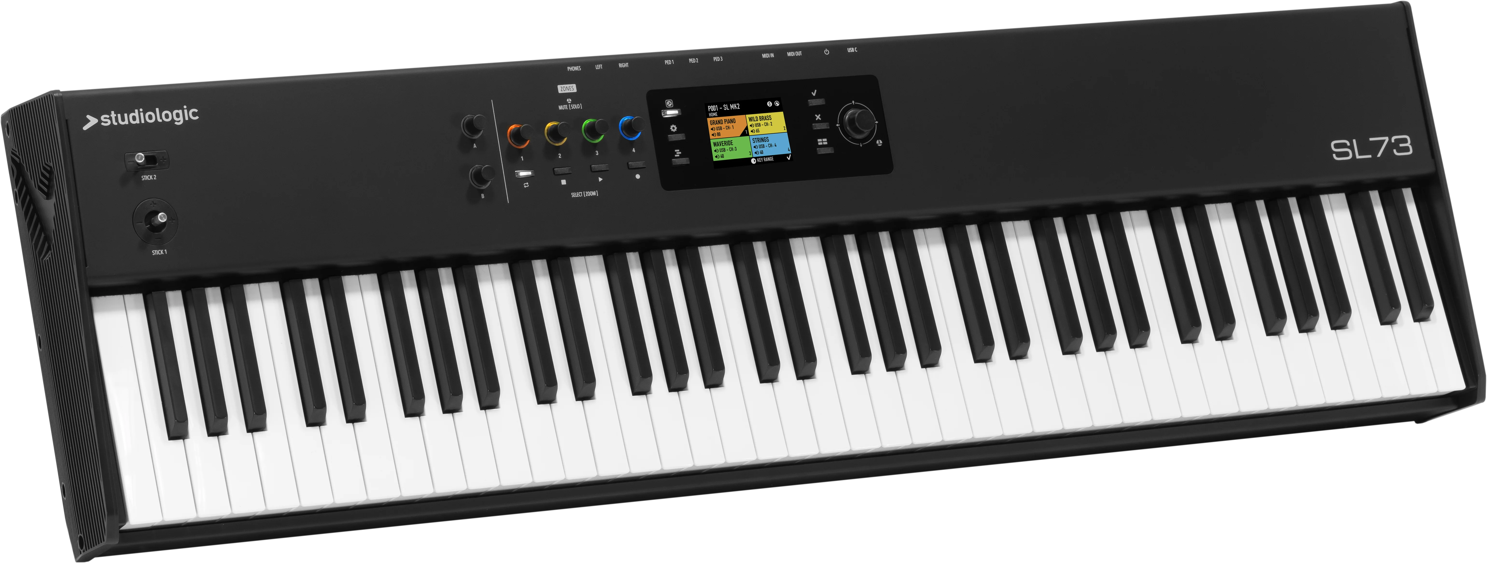 MIDI keyboard controller — Studiologic SL73